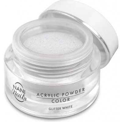 NANI akrylový púder Glitter White 3,5 g