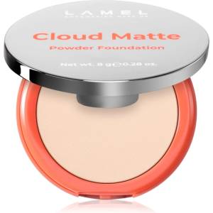 LAMEL Cloud Matte Powder Foundation матиращ фон дьо тен-пудра цвят 02 Porcelain 8 гр