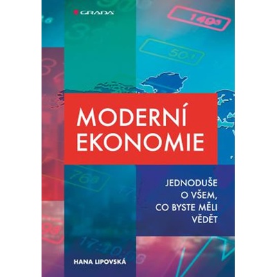 Moderní ekonomie - Jednoduše o všem, co byste měli vědět - Lipovská Hana