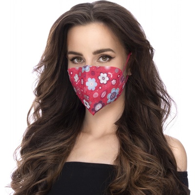 Balerina nanorespirátor FFP2 Red Flowers – Hledejceny.cz