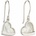 Fiorelli silver strieborné náušnice E6117W
