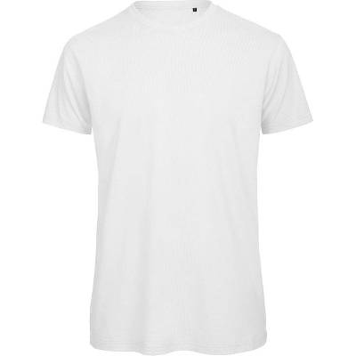 B&C Inspire T men pánske tričko Medium Fit biele