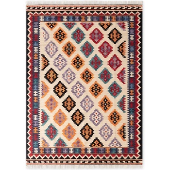 Hanse Home Червен двустранен ръчно изработен вълнен килим 120x170 cm Kamal Kian - Nouristan (106240-120x170)