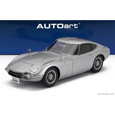 Autoart Toyota 2000gt 1967 Silver 1:18