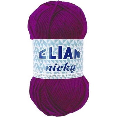 VSV Pletací příze Elian Nicky 4967 - fialová