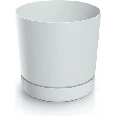 Trebor Kvetináč TUBO P biely 17,8cm