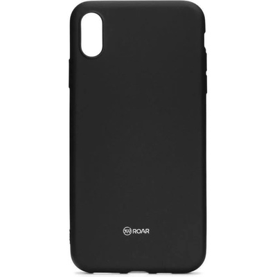 Roar Силиконов Калъф за iPhone XS Max, ROAR Color Case, Черен (5901737929365)