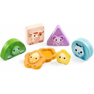 Djeco magnetická hračka pro nejmenší Kimami Farm