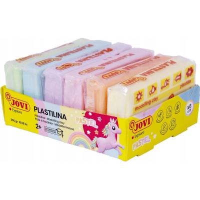 Jovi Pastelová modelína 6 barev po 50g