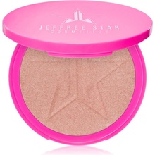 Jeffree Star Cosmetics Skin Frost kompaktní pudrový rozjasňovač Peach Goddess 15 g