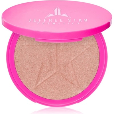 Jeffree Star Cosmetics Skin Frost kompaktní pudrový rozjasňovač Peach Goddess 15 g