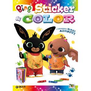 Grandi amici. Sticker & color. Bing. Activity book. Con adesivi | Cristina Panzeri (2019)