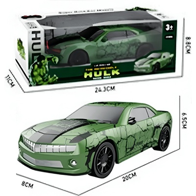 Кола с радиоконтрол Хълк 666-68