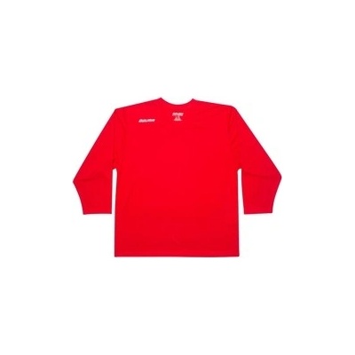 Bauer Practice Flex Jersey YTH Červený brankářský