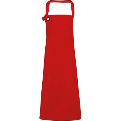 Premier Workwear Pracovní zástěra za krk PR130 Red Pantone 200 72x86cm