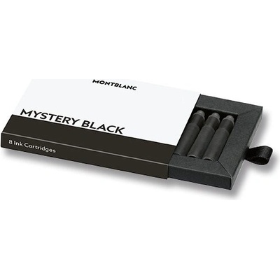 Montblanc Inkoustové bombičky Mystery Black 8 ks 1503/7128197