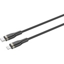 Fixed FIXDB-CL05-BK USB-C/Lightning a podporou PD, 0,5m
