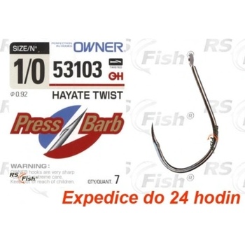 Owner Hayate Twist 53103 vel.5 11 ks