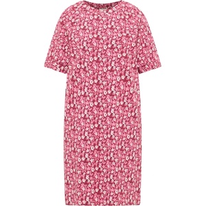 Tranquillo Дамска тениска Tranquillo Women's Jerseykleid Ninaa T-shirt - Red Wildflowers (916-6803-0213)