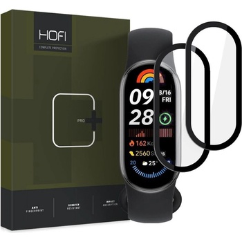 Hofi 2 броя хибриден протектор за Xiaomi Smart Band 9 / 9 NFC от Hofi Hybrid Pro+ - Черни (5906302375868)