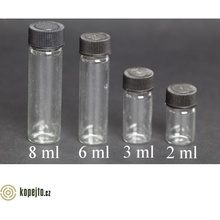 Luna Skleněná lékovka s kapajícím uzávěrem 5 ml