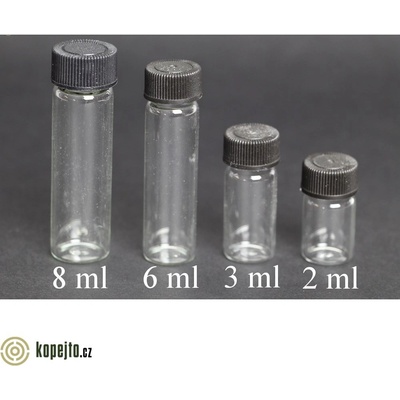 Luna Skleněná lékovka s kapajícím uzávěrem 5 ml