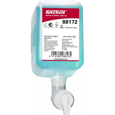 Katrin Head & Body tekuté mýdlo na tělo a vlasy 88172 500 ml