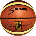 S-Sport Баскетболна топка размер 5, за открито/закрито s-sport academy grip