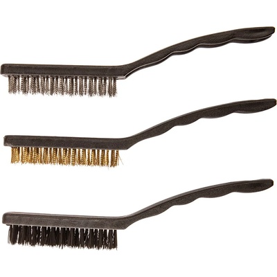 TOP TOOLS Четки 230 mm, мед/стомана/нилон, 3 бр. 14A623 (14A623)