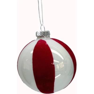 Christmas Touch Vánoční hračka na stromeček, 8 cm, sklo