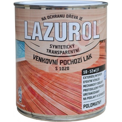 Lazurol S1020 venkovní pochozí lak 0,75 l