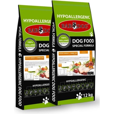 Bardog Lisované HYPO Adult Lamb 60 2 x 12 kg