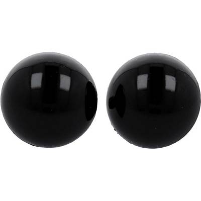 Natana černé oči na hračky 20 mm 5 párů