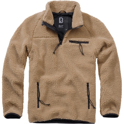 Brandit Брандирано яке от полар Teddyfleece Troyer, цвят камел (5022.70)