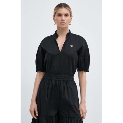 TWINSET Блуза Twinset в черно с изчистен дизайн (241TT2191)