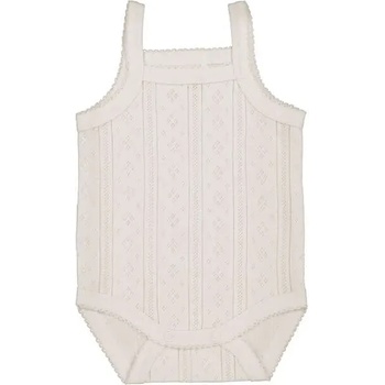 Mayoral Боди без ръкав Мръсно бял цвят за новородено момиче Mayoral