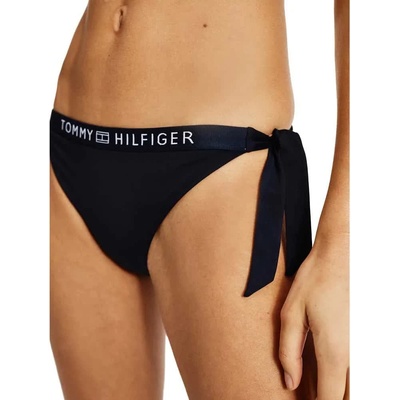 Tommy Hilfiger UW0UW02709 Tie Side Cheeky bikini bottom - Black (Desert Sky)