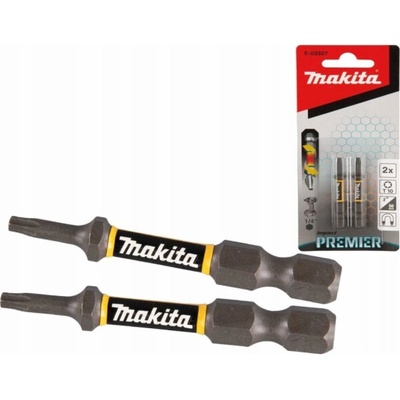 Makita torzní bit řady Impact Premier E form T10 50mm 2ks E 03327