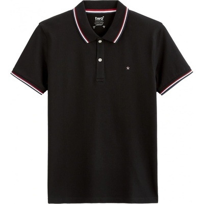 Celio pánské triko s límečkem NECETWO NOIR