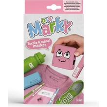 COLOP Razítko na textil Marky růžová černý polštářek puzzle
