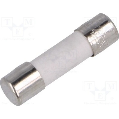 CONQUER ELECTRONIC UDA 4A 250V Pojistka: tavná; keramická,kulatý; 4A; 250VAC; zpožděná; 5x20mm