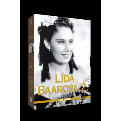 Lída Baarová 2 - Zlatá kolekce 4 : Jsem děvče s čertem v těle + Lelíček ve službách Sherlocka Holmesa + Maskovaná milenka + Paličova dcera, 4 DVD