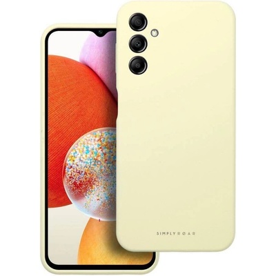 Roar Силиконов Калъф за Samsung A36, Roar Cloud-Skin Case, Жълт (5903396352553)