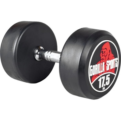 Gorilla Sports jednoruční činka 17,5 kg