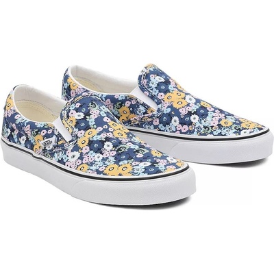 Vans classic slip-on Floral/True Navy/Multi – Zboží Dáma