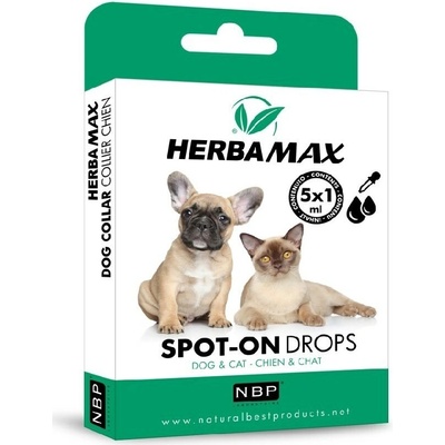 Herba Max Spot-on Dog & Cat kapky 5x1 ml