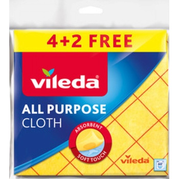 Vileda univerzálna utierka 4 + 2 ks