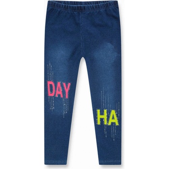 KUGO Dievčenské riflové legíny KK9858 modrá Modrá