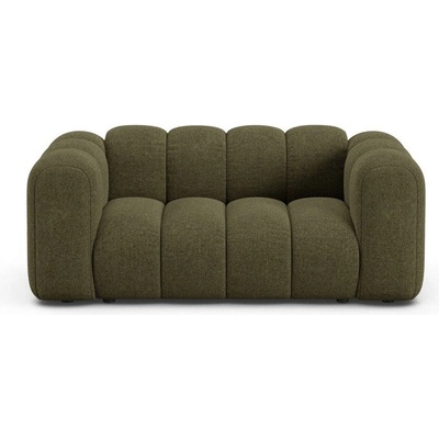 Micadoni Зелен шенилов диван 170 cm Lupine - Micadoni (MIC_2S_XS_214_F1_LUPINE4)