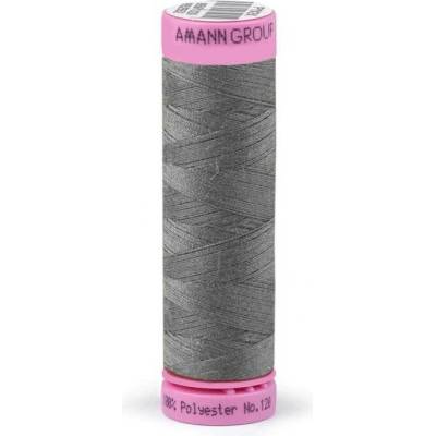 Polyesterové nitě návin 100 m Aspo Amann 0323 Steel Gray
